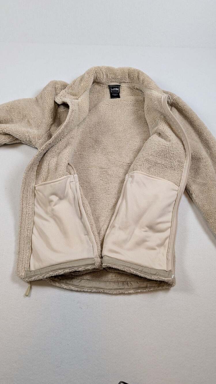 The North Face Women's Osito Full Zip Fleece Jacket in Flax L - Picture 8 of 12